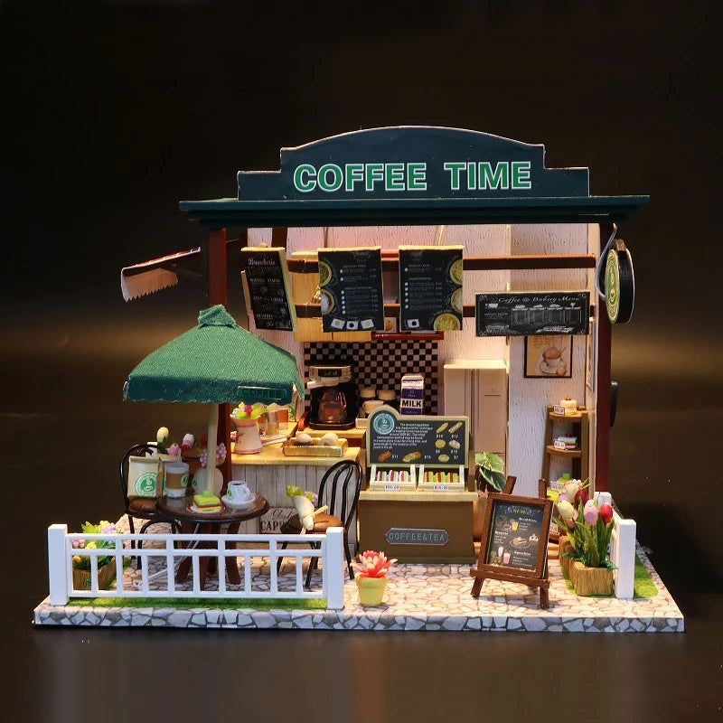 DIY Mini Cafe Model