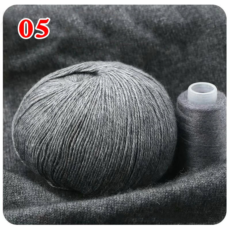 100% Mongolian cashmere wool ball 70gr Several colors available