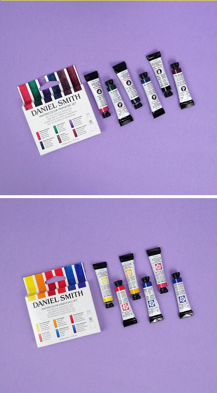 Acuarela profesional Daniel Smith, 10/6 colores, 5 ml