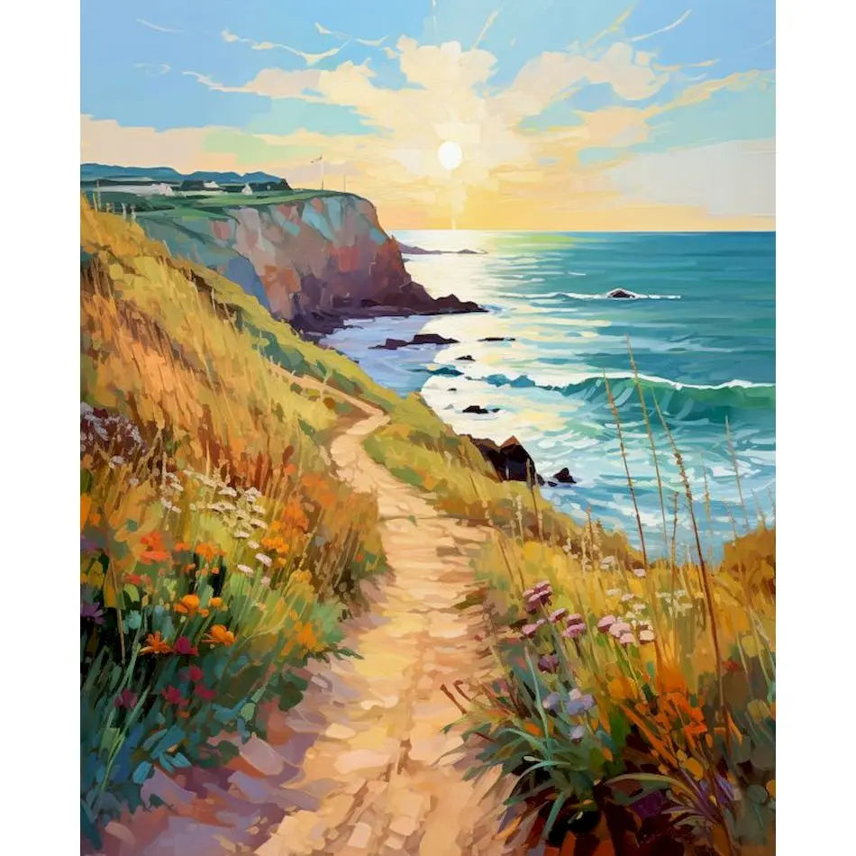 Painting by numbers for adults Various landscapes