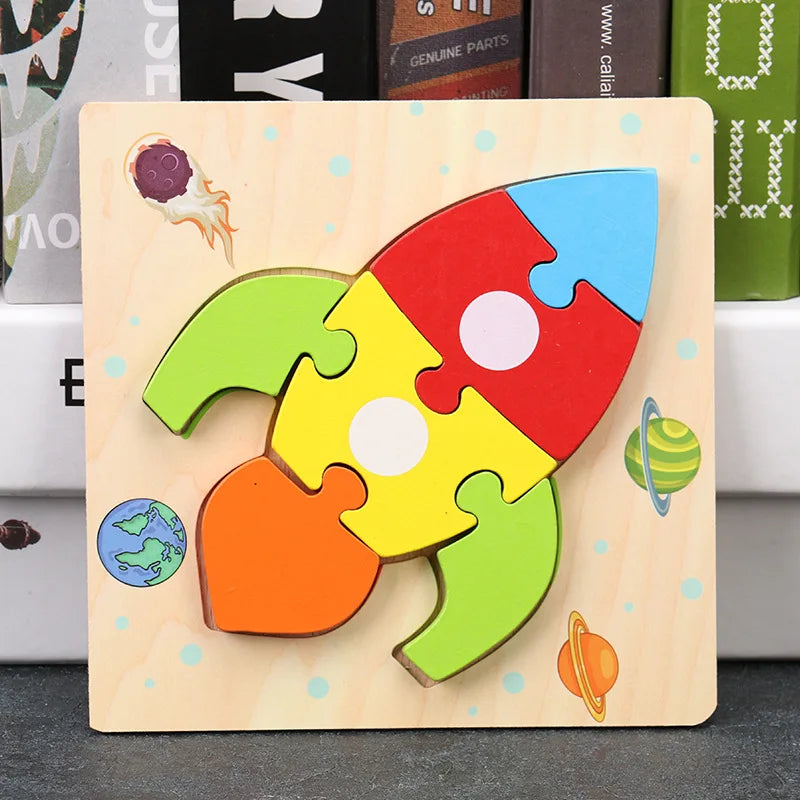 Puzzles pour bébé en bois apprentissage