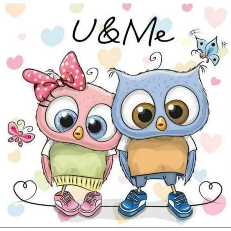 Paint by numbers for kids Unicorn Rabbit Owl