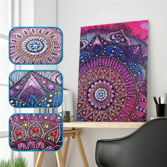 Pinturas de diamantes con mandalas