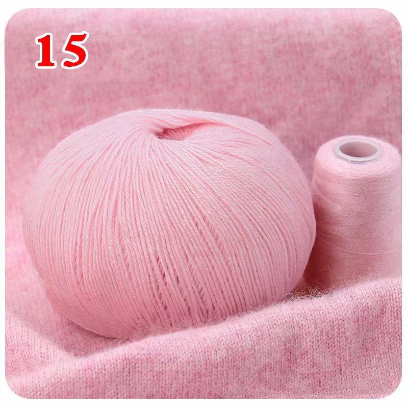 100% Mongolian cashmere wool ball 70gr Several colors available