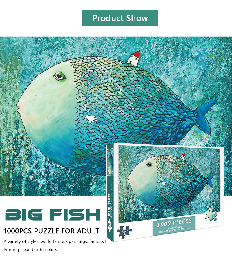 1000 Piece Puzzle Big Fish