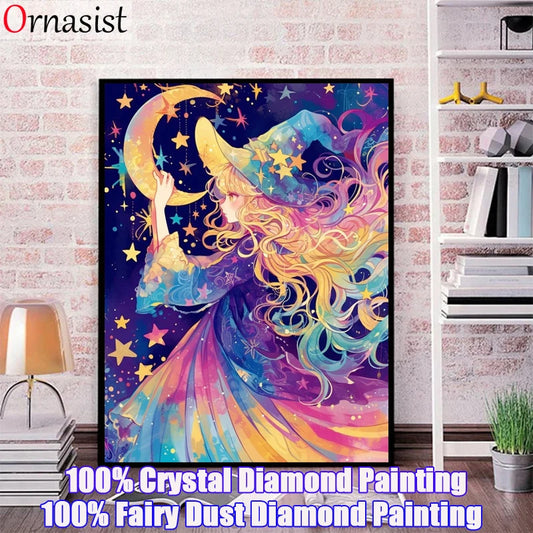 Peinture à diamants 5D fée anime