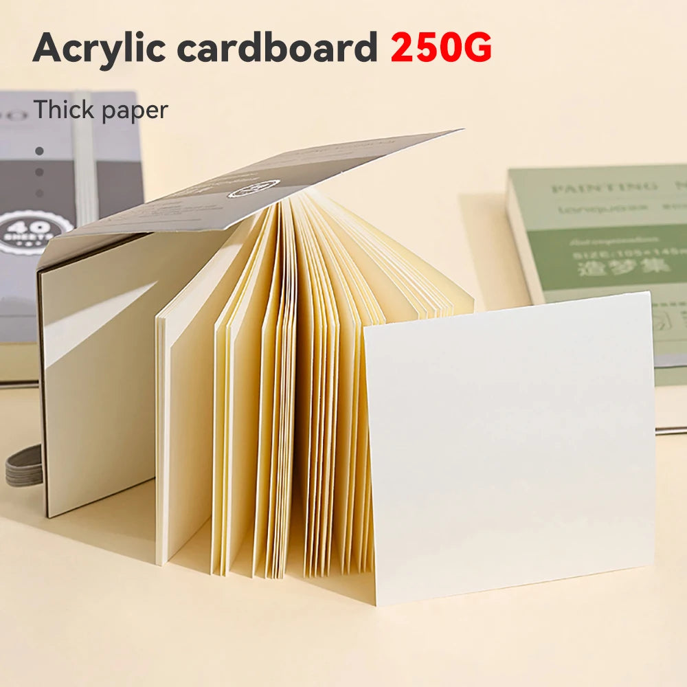 40 sheet drawing book