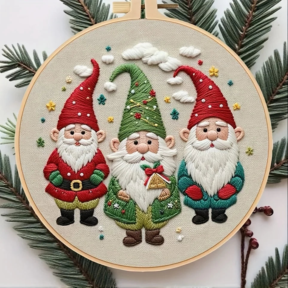Ensemble de broderie série de noël