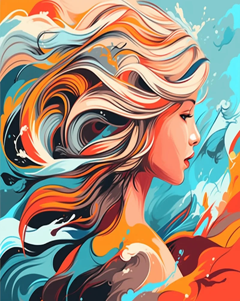 Peintures par numéros Personnages