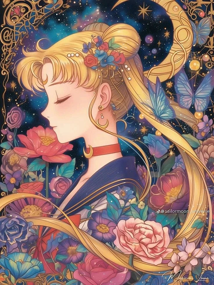 Pintura de diamante de Sailor Moon
