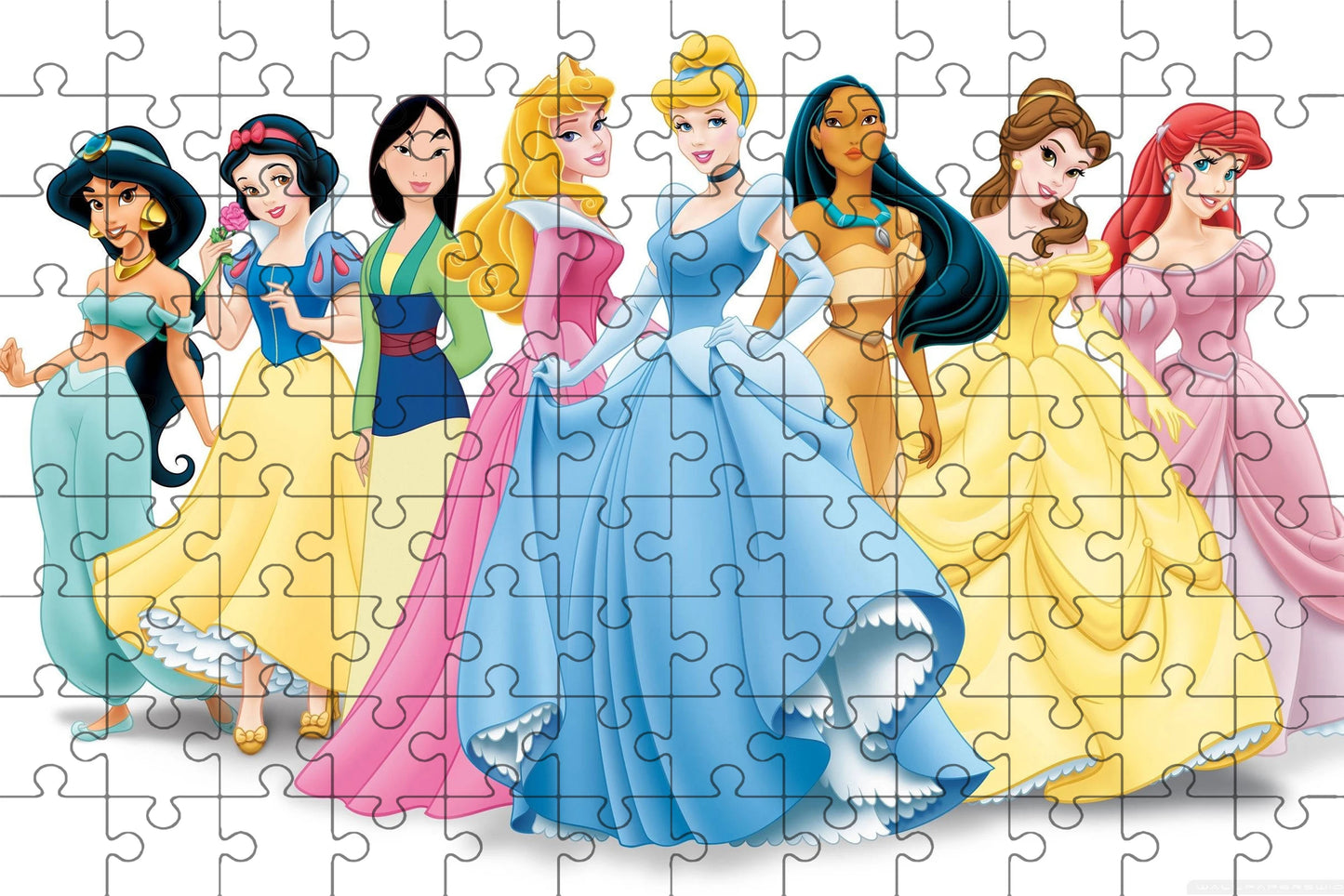 Puzzles princesses Disney 108/200/300/500/1000 pièces