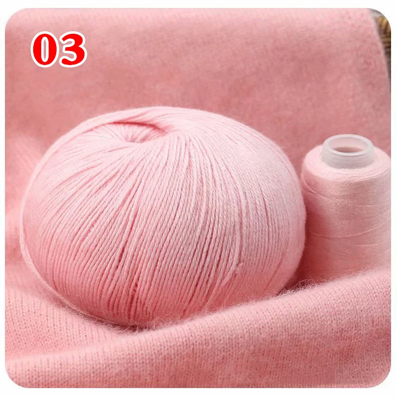 100% Mongolian cashmere wool ball 70gr Several colors available