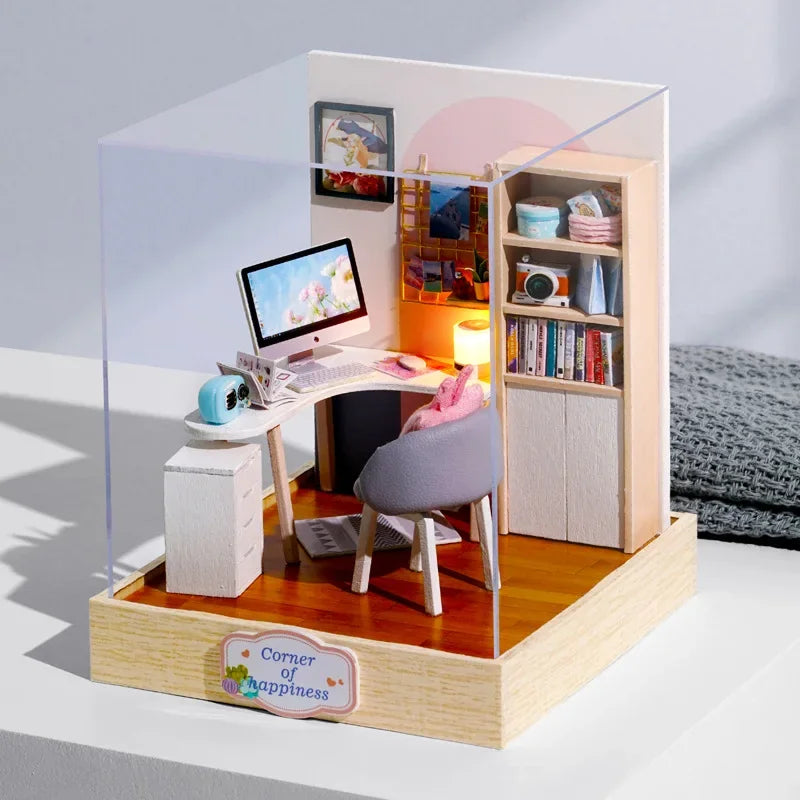 DIY Maquettes en  bois à assembler - maison de poupée _ Plusieurs modèles disponibles