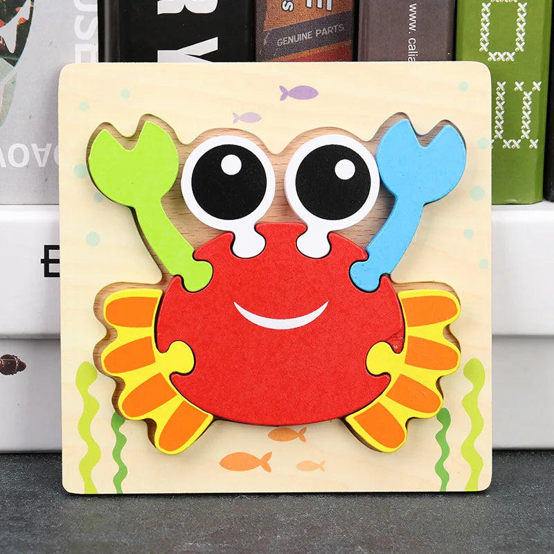 Puzzles pour bébé en bois apprentissage