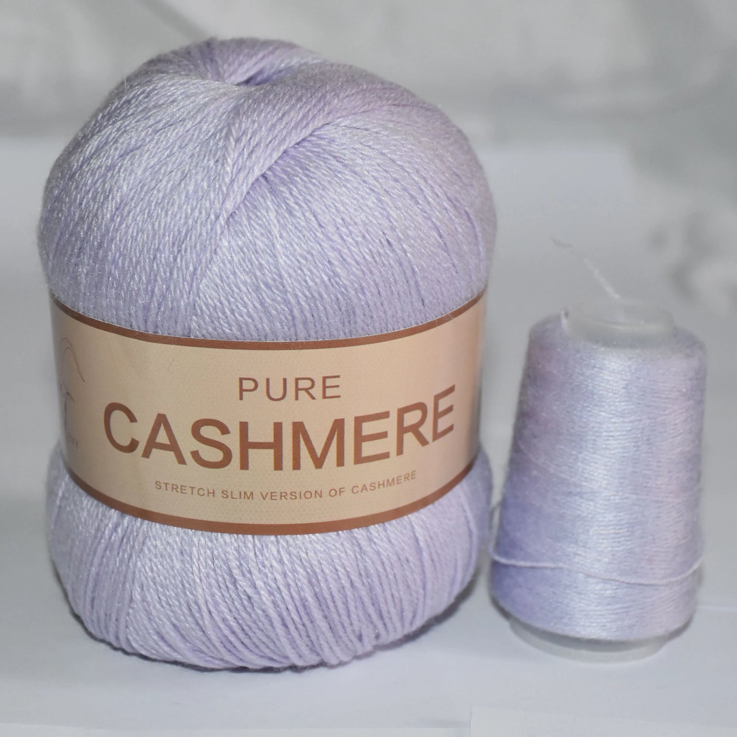 5 Pelotes de fil de Cashmere de Mongolie pour crochet 50gr x 5