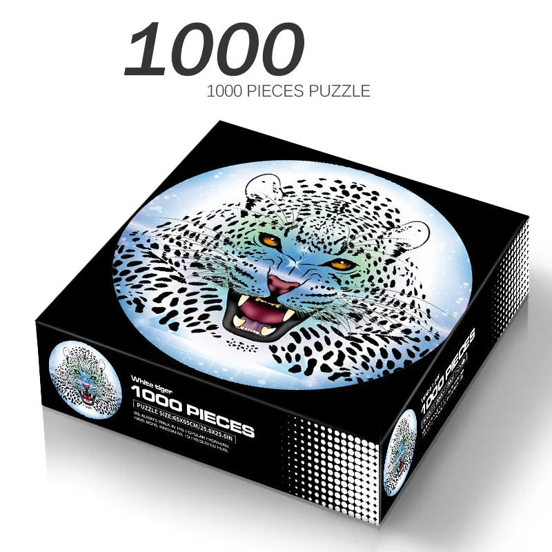 Puzzles ronds pour Adulte 1000 Pièces Plusieurs motifs disponibles