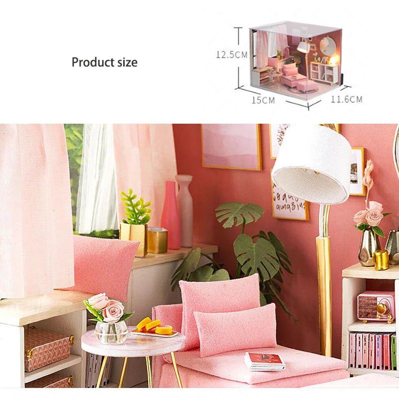 DIY Dollhouse Models Living Room