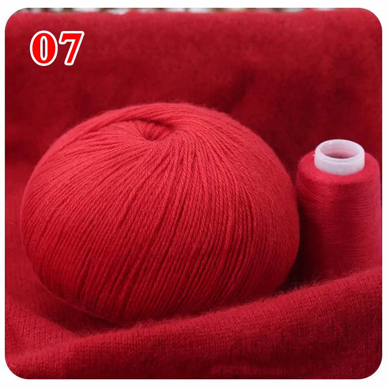 100% Mongolian cashmere wool ball 70gr Several colors available