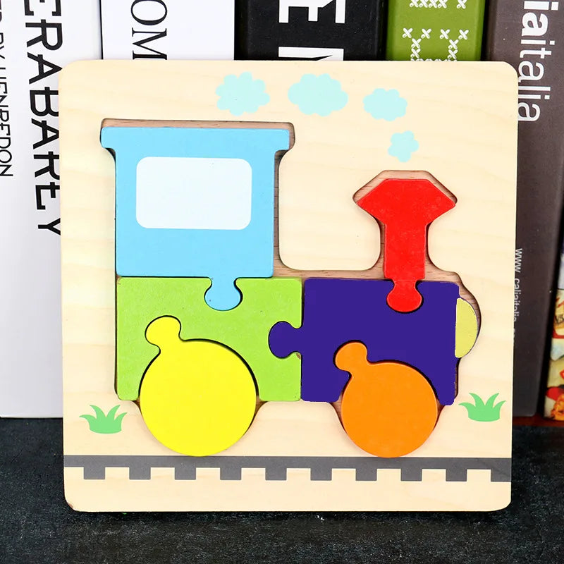 Puzzles pour bébé en bois apprentissage