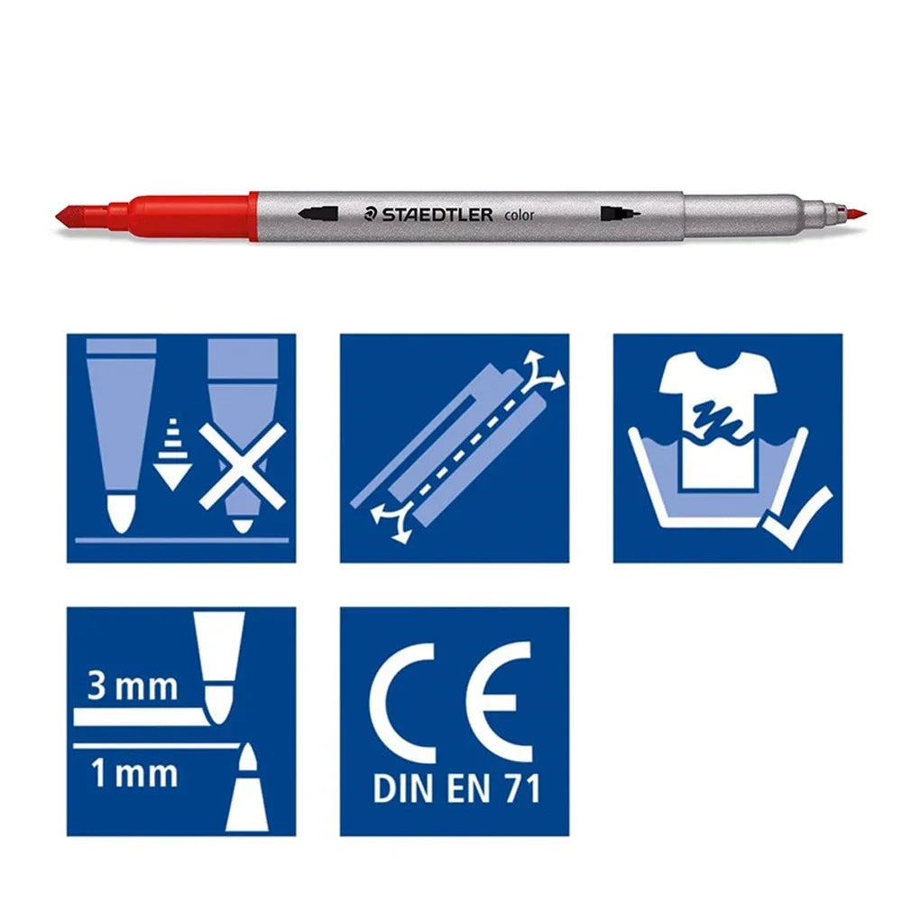 72C/set de feutres à double pointe STAEDTLER