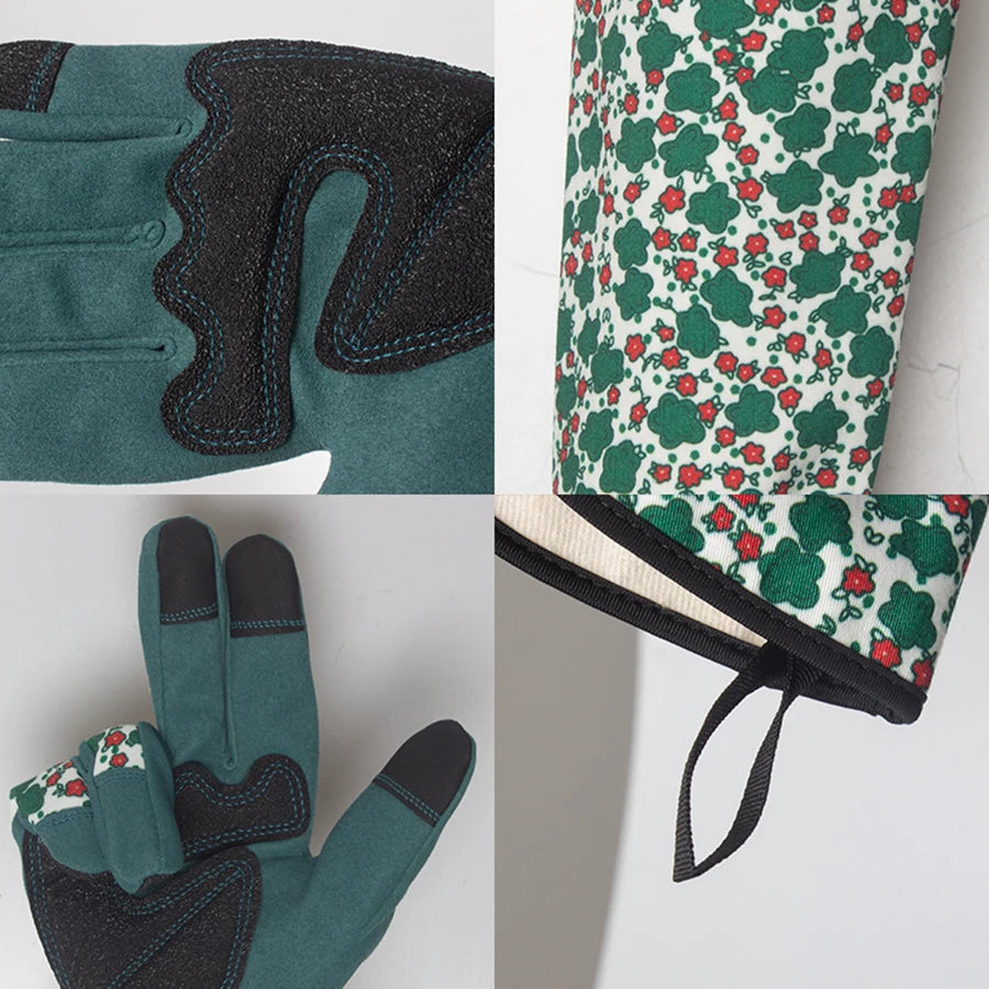 Gants de jardinage longs respirants