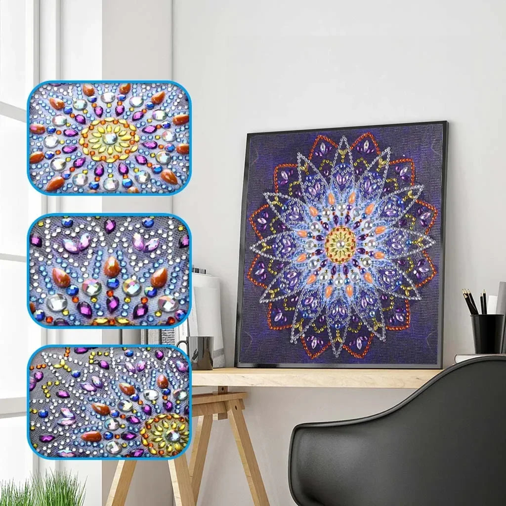 Pinturas de diamantes con mandalas