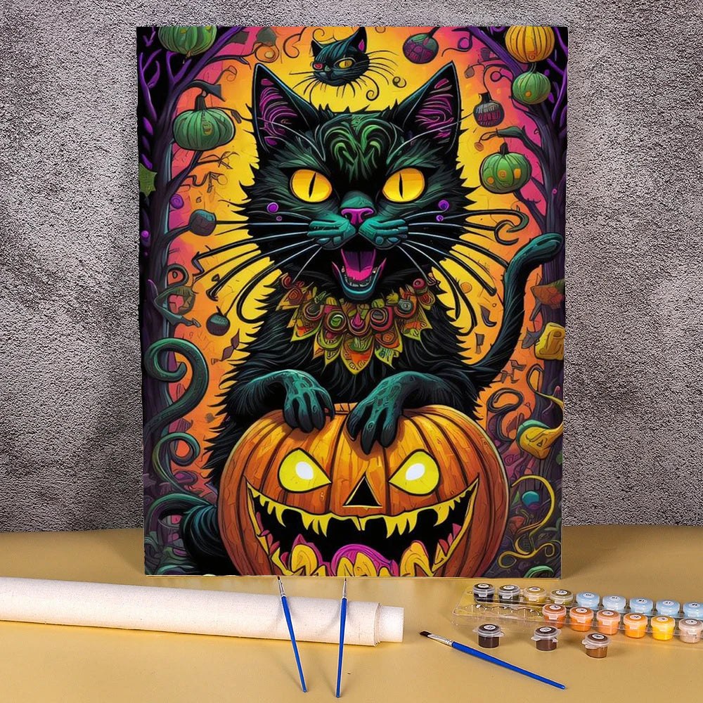 Peintures  par numéros d'Halloween