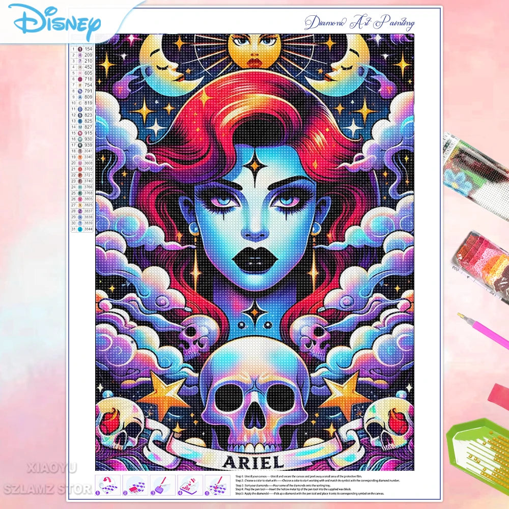 Peintures à diamants 5D Personnages Disney maléfiques