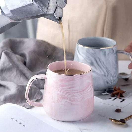 Taza de cerámica de estilo nórdico