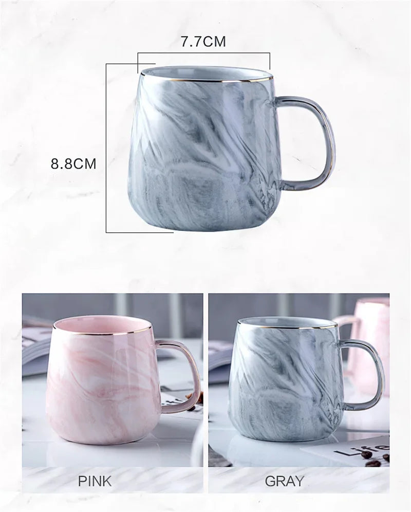 Taza de cerámica de estilo nórdico