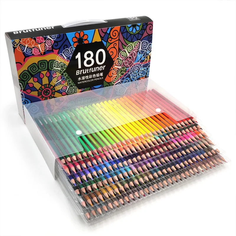 12/24/48/72/120/160/180 Crayons de couleur