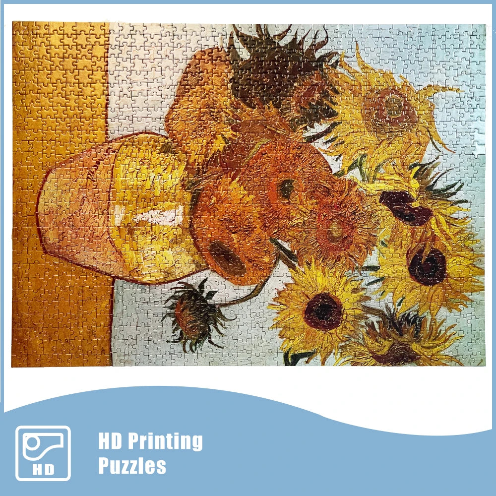 Puzzle 1000 Pieces Tournesols Van Gogh