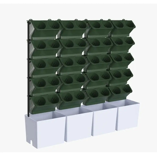 Pot de fleur empilable jardinière murale verticale