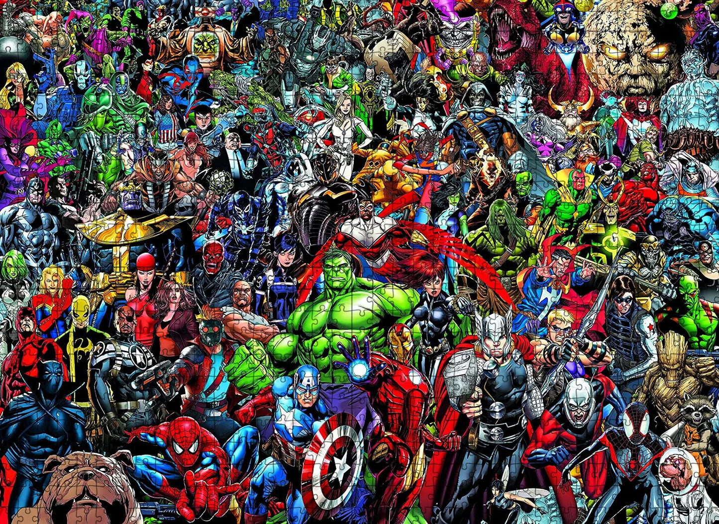 Puzzle Marvel Big Family