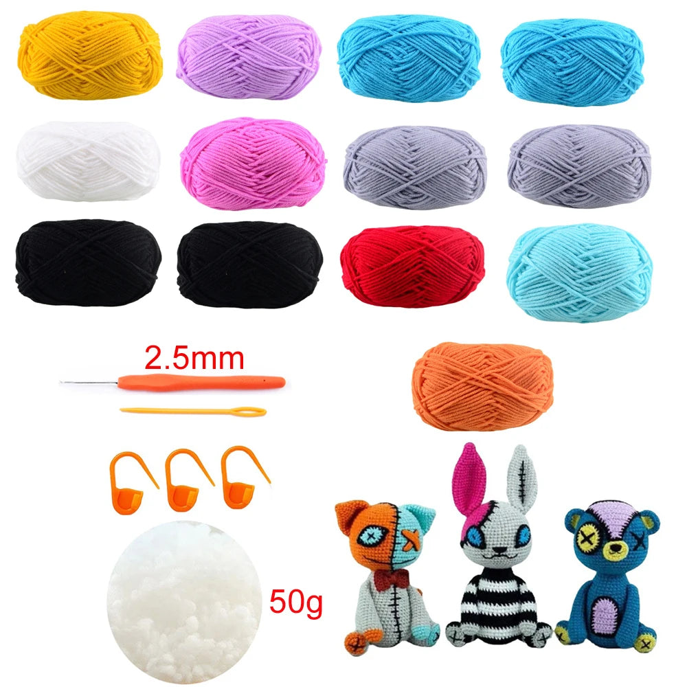 Kits de crochet Halloween à faire soi-même