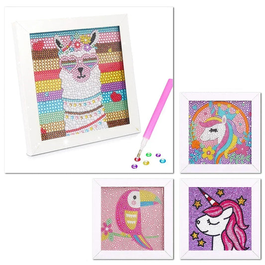 Diamond Paintings for Kids Unicorn, Animals