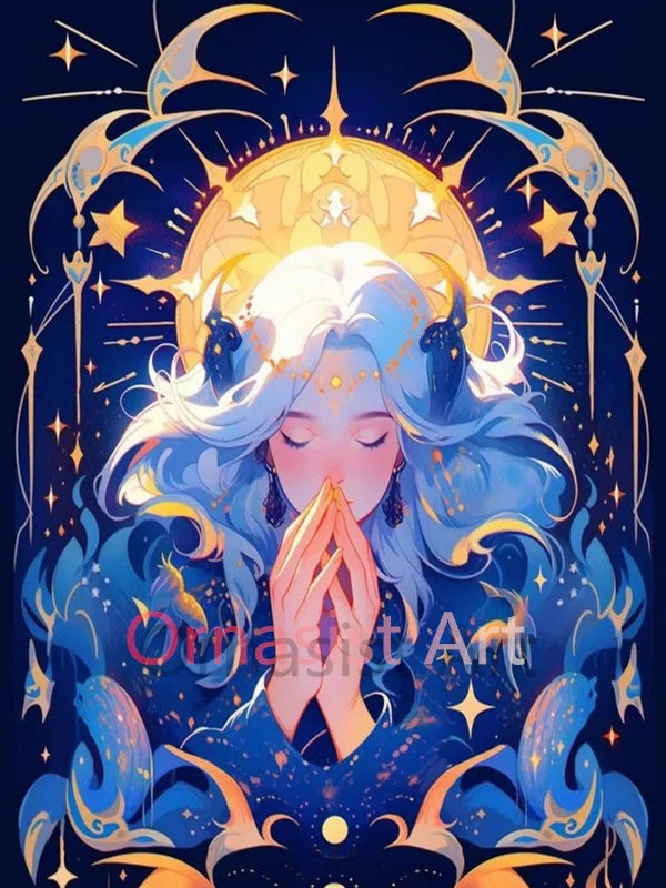Peinture à diamants 5D fée anime
