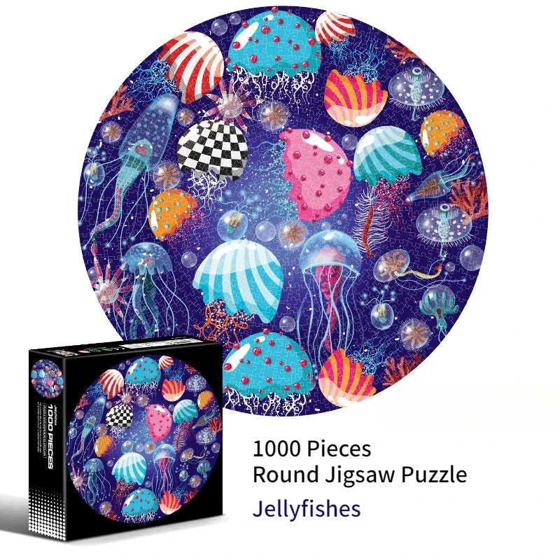 Puzzle 1000 Pieces Méduses