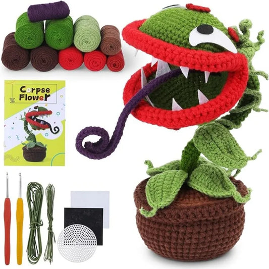Kit de Crochet fleur Halloween