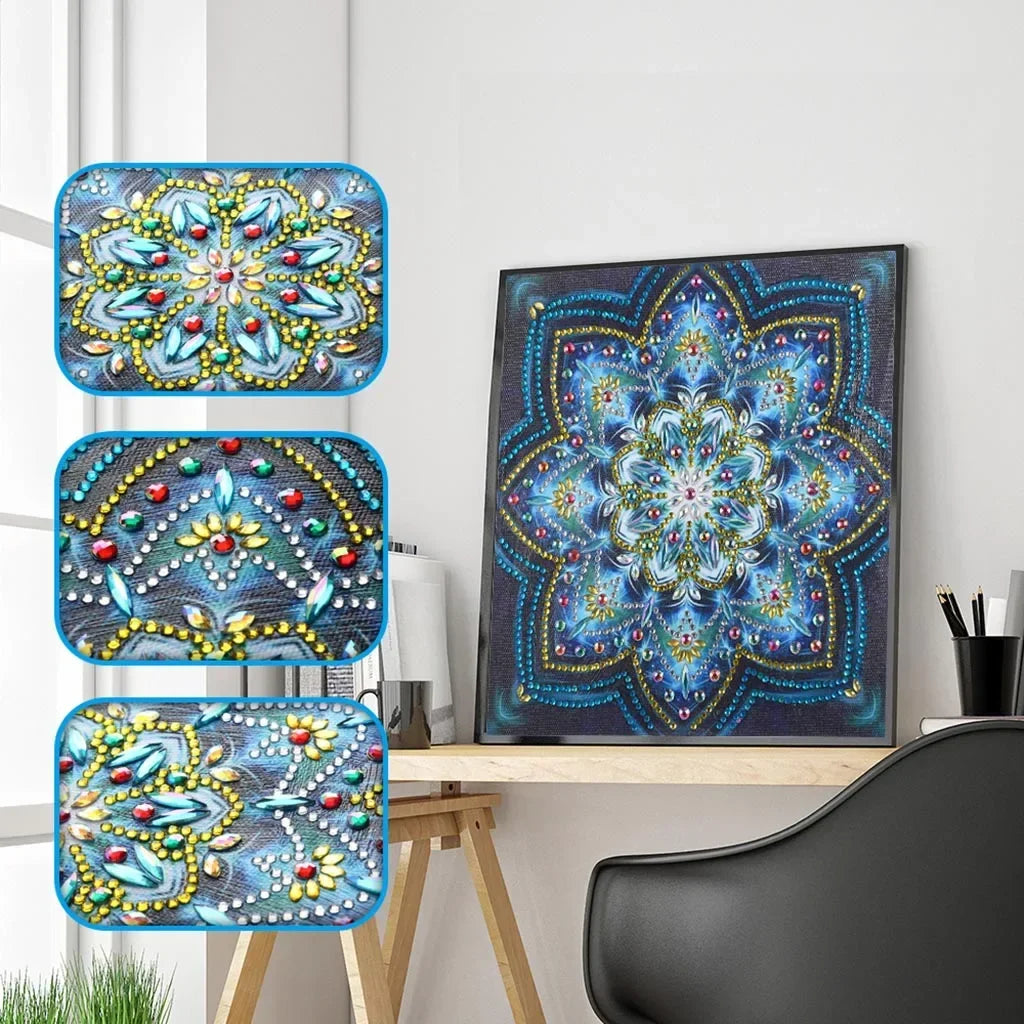 Pinturas de diamantes con mandalas