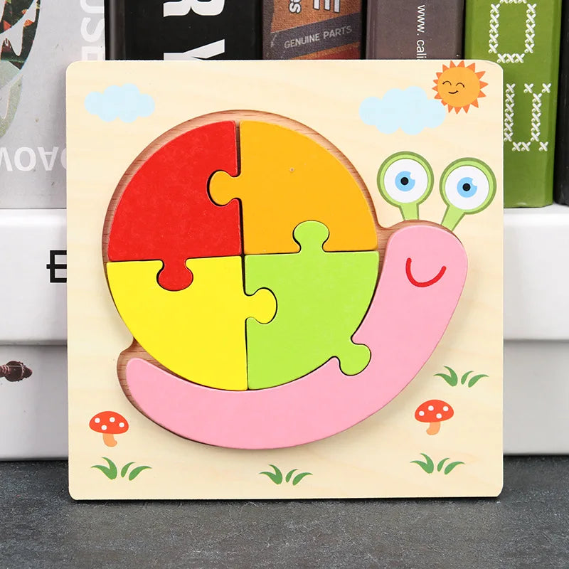 Puzzles pour bébé en bois apprentissage