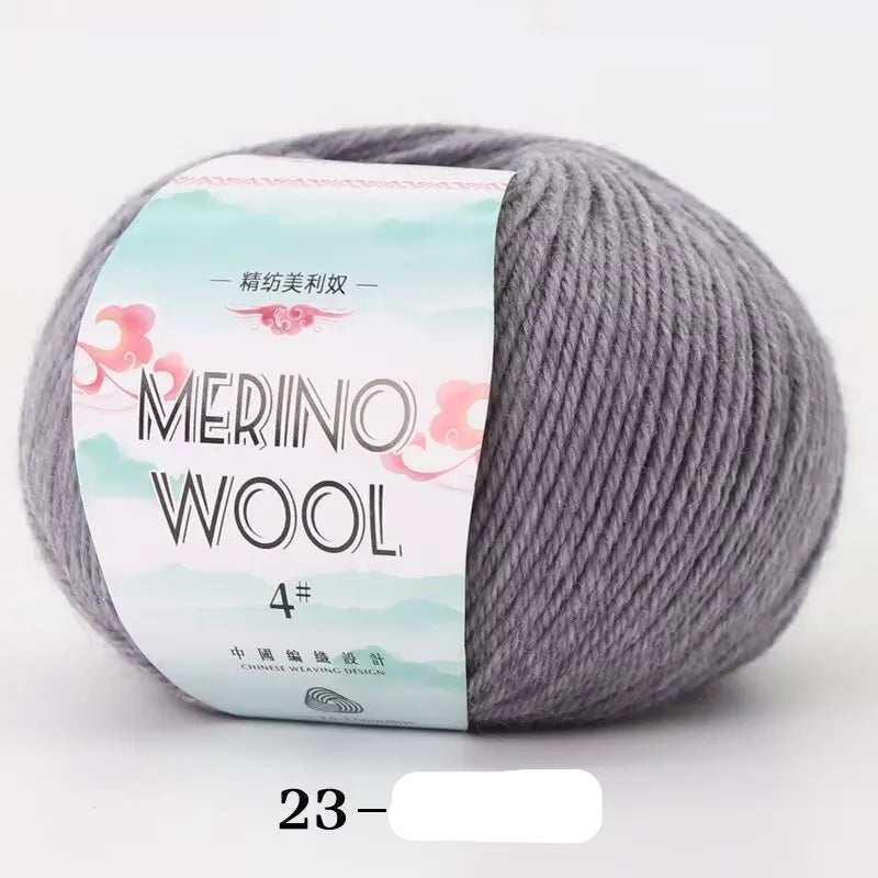 Pelote de laine Mérinos 50gr /130m vêtements de bébé