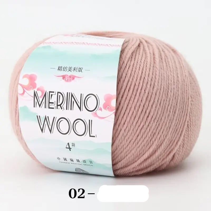 Pelote de laine Mérinos 50gr /130m vêtements de bébé