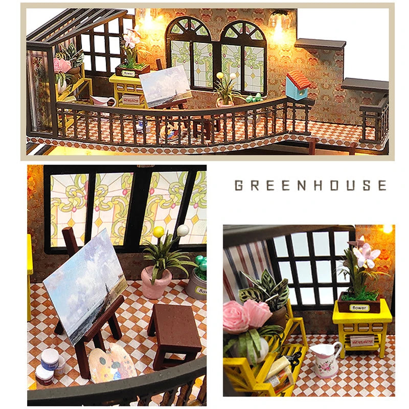 DIY model house and/or tea room