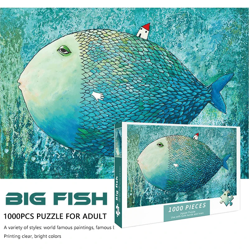 Puzzle de 1000 Pieces Big Fish