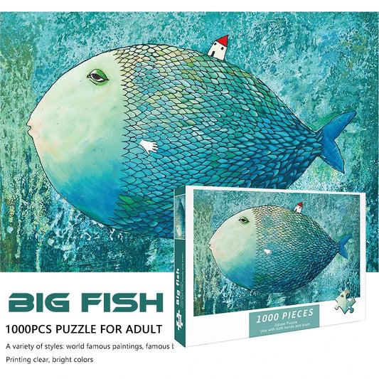 1000 Piece Puzzle Big Fish