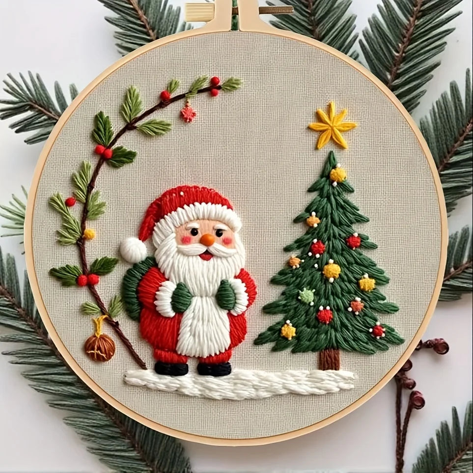 Ensemble de broderie série de noël