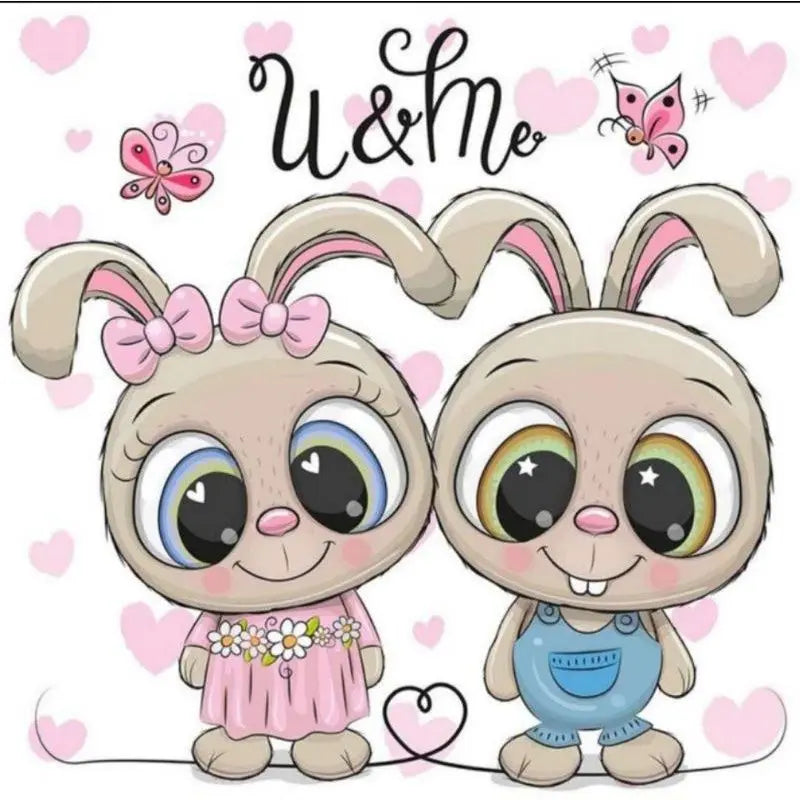 Paint by numbers for kids Unicorn Rabbit Owl