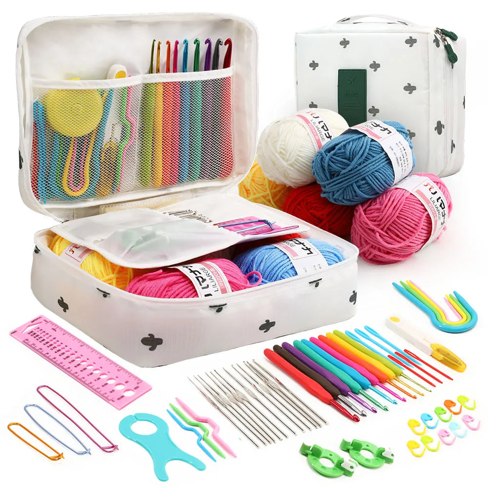 Ensemble de 59 outils pour crochet dans son rangement