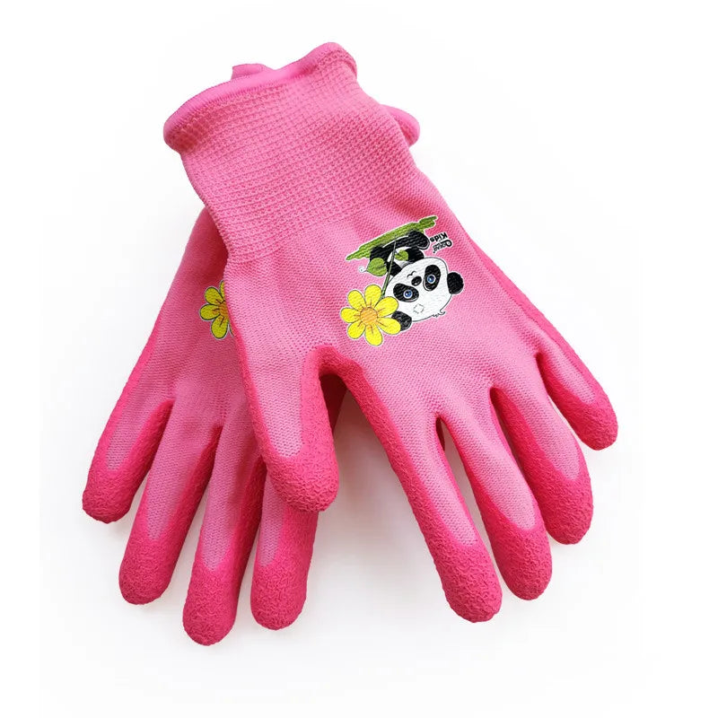 Gardening gloves for children aged 3 to 12 years